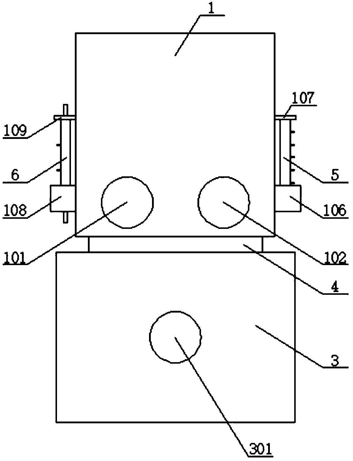 One-bath dyeing process and device for viscose/cotton knitted fabric