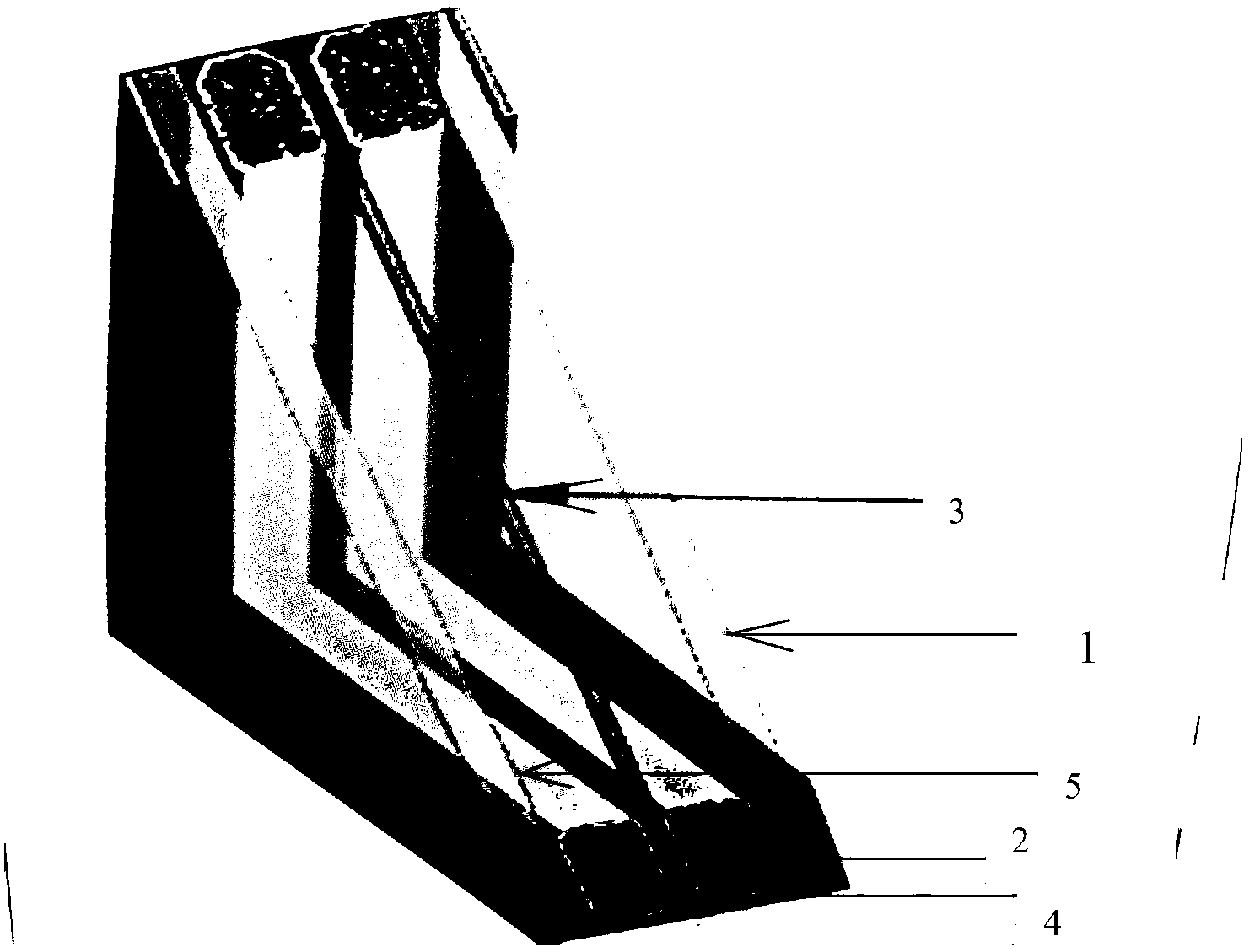 Preparation method of energy-saving heat mirror film insulating glass