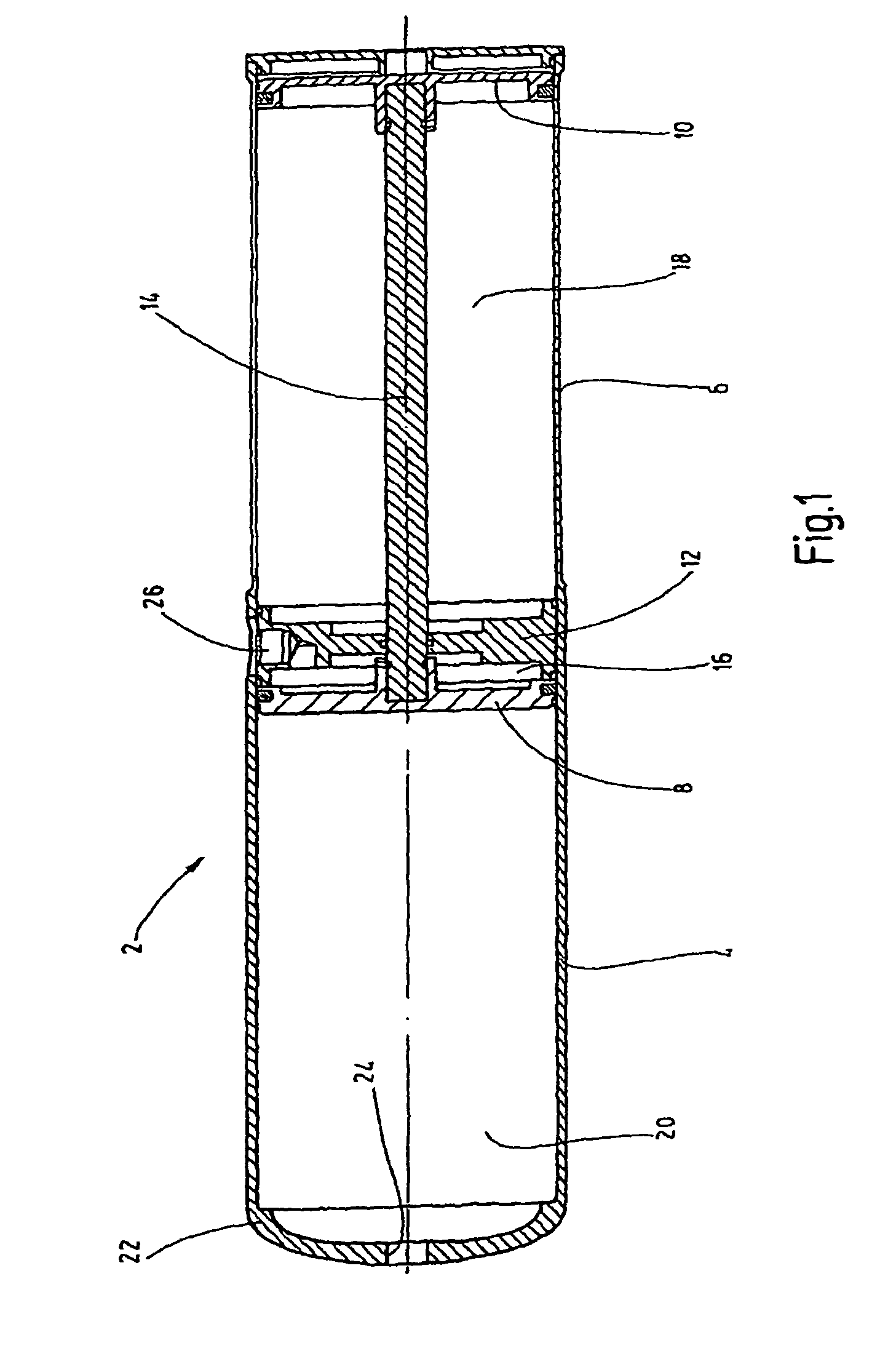 Dual piston accumulator