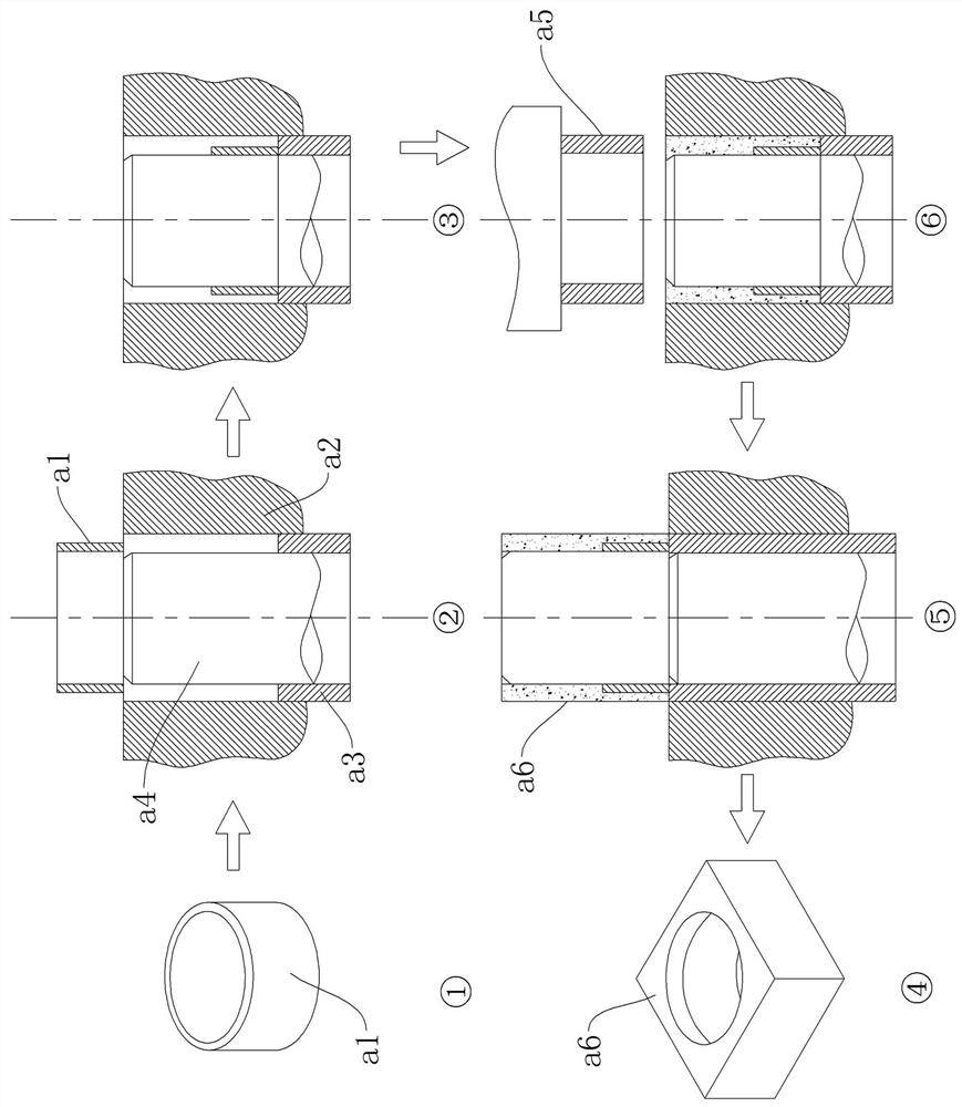 Grab-and-fit equipment for the production of pyrophyllite blocks for diamonds that can achieve compliance