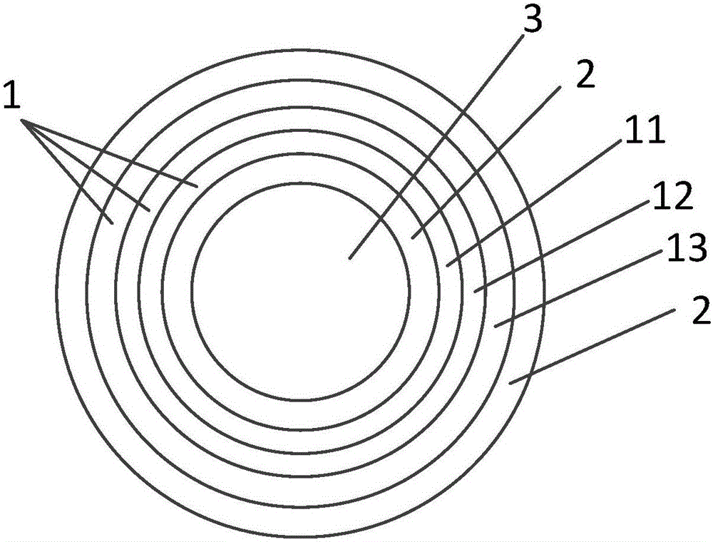 Shielding film used for cable, manufacturing method of shielding film, and manufacturing method of wire rod