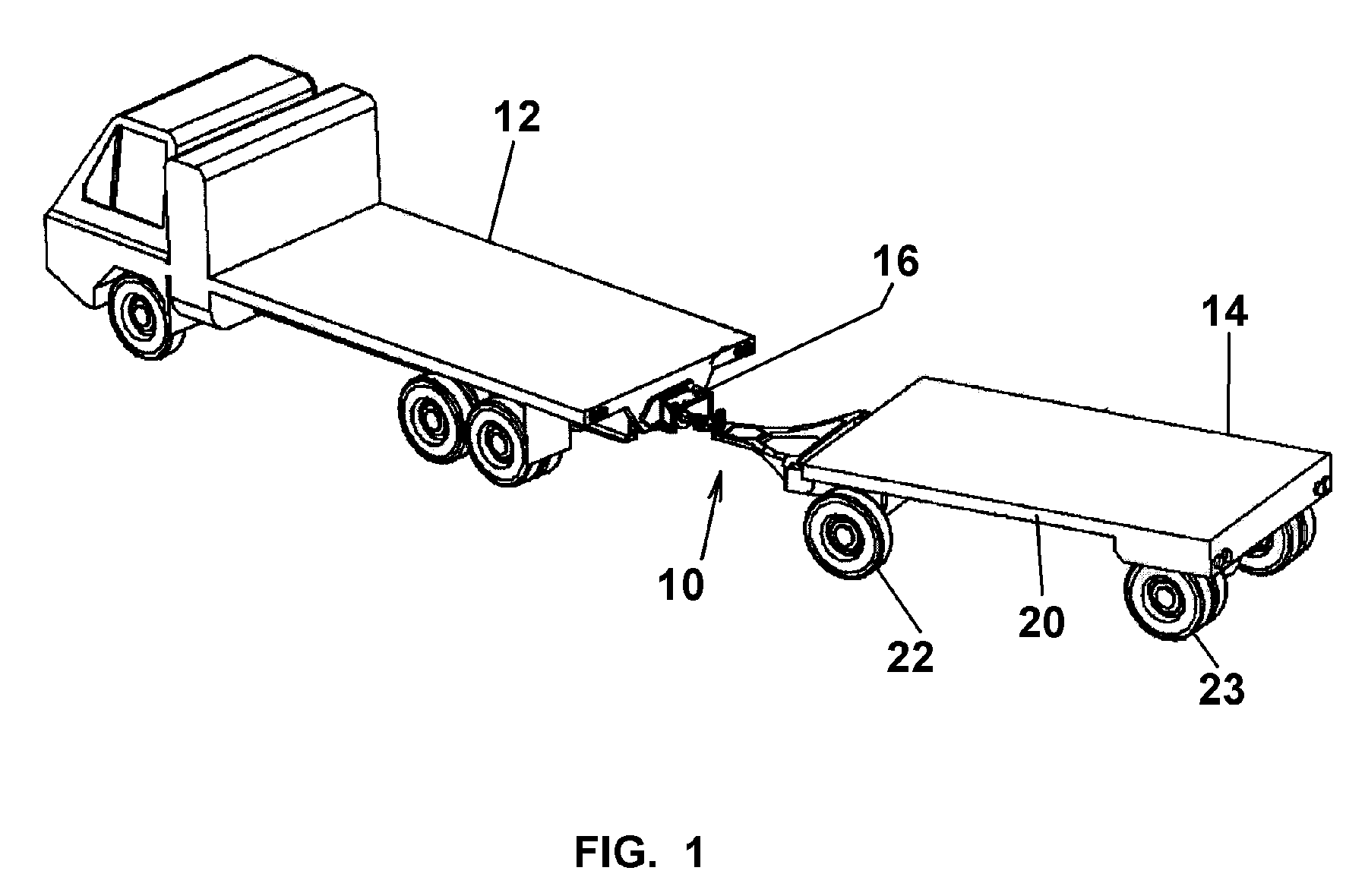 Telescoping and swiveling hitch assembly