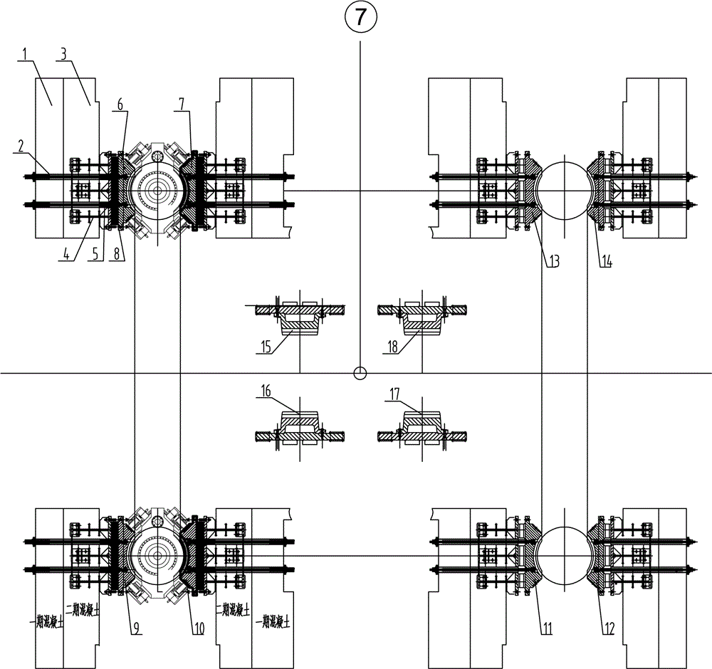 Construction method and installation accuracy control method of nut column systems of high-lift rack climbing type ship lift