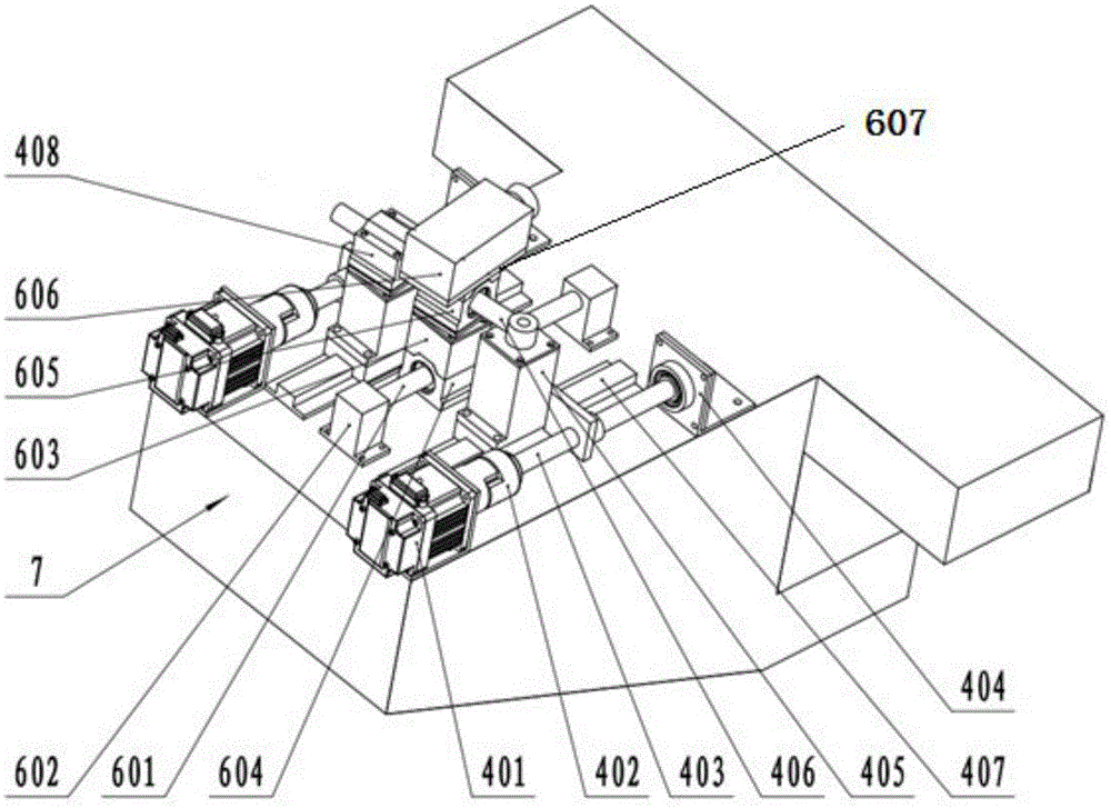 Five-axis parallel machine tool