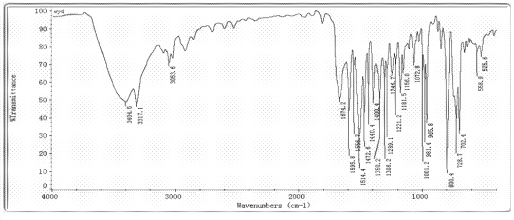 Amido bond symmetrical molecular tweezers-containing series of porphyrin compounds and preparation method thereof