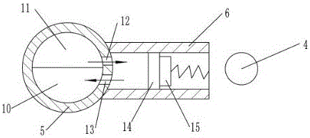 Cutting method preventing plastic bottle adhering