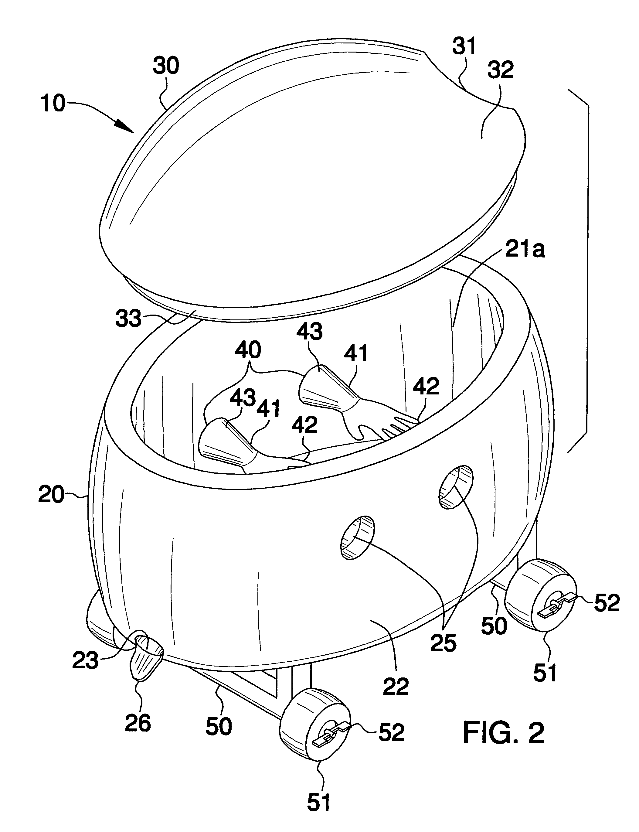 Transportable animal washing apparatus