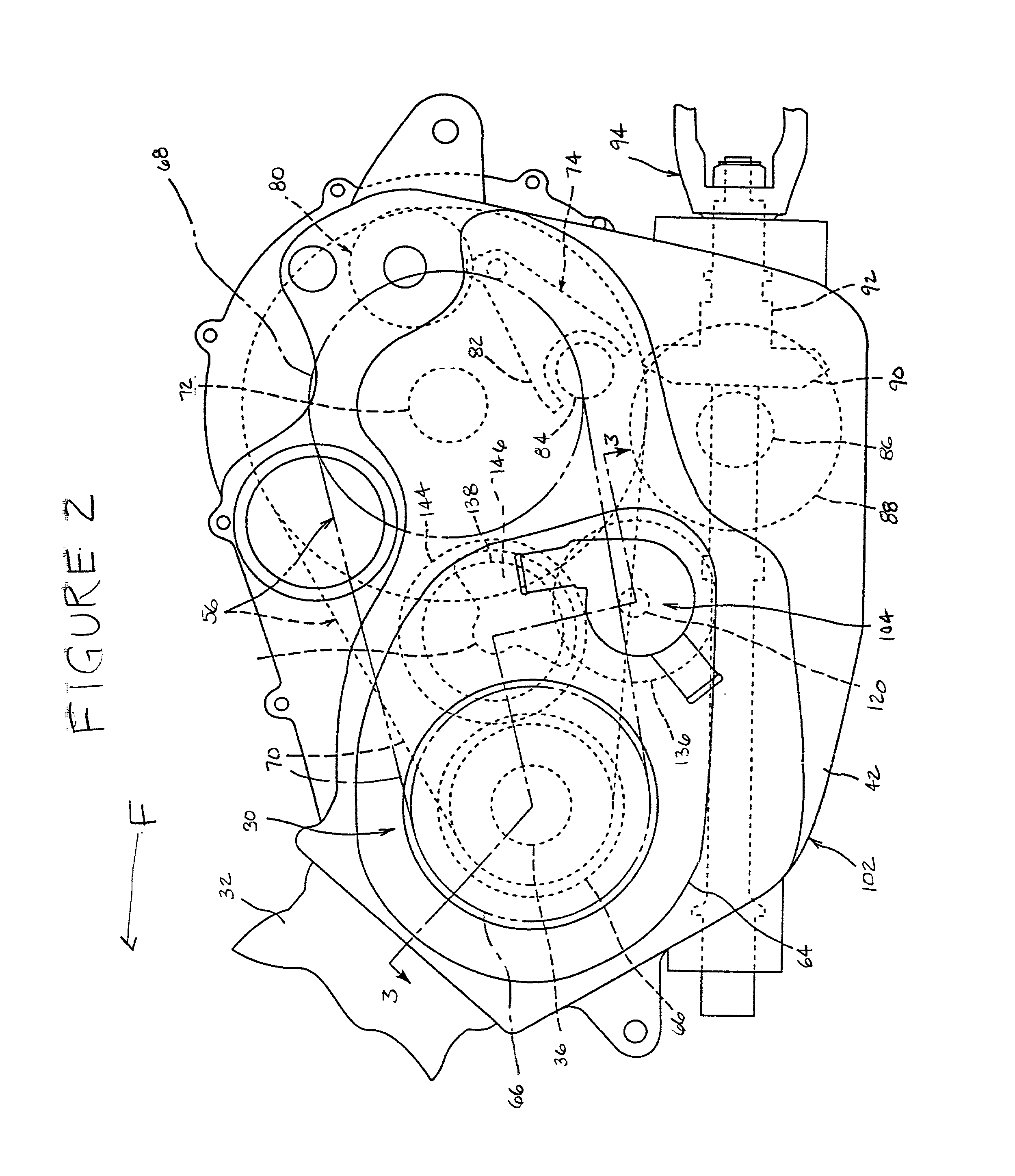 Cooling arrangement for all terrain vehicle