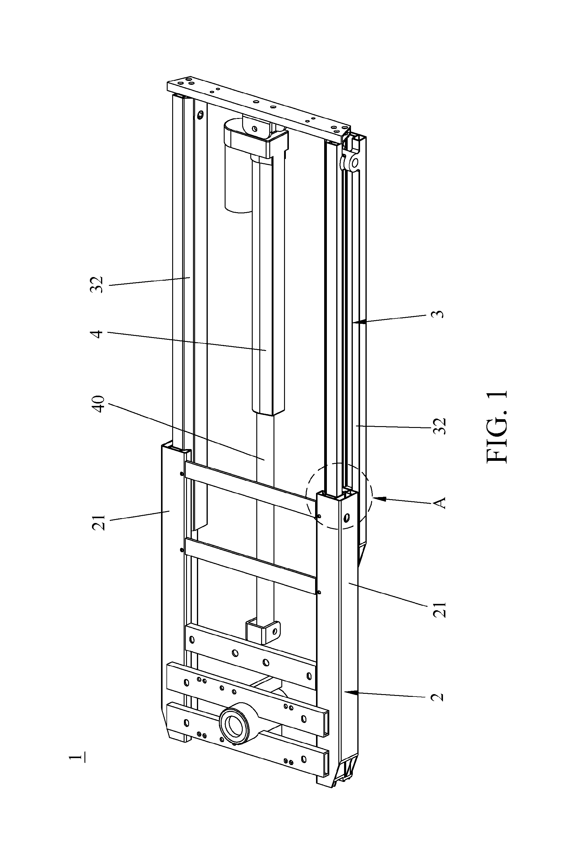 Telescopic frame