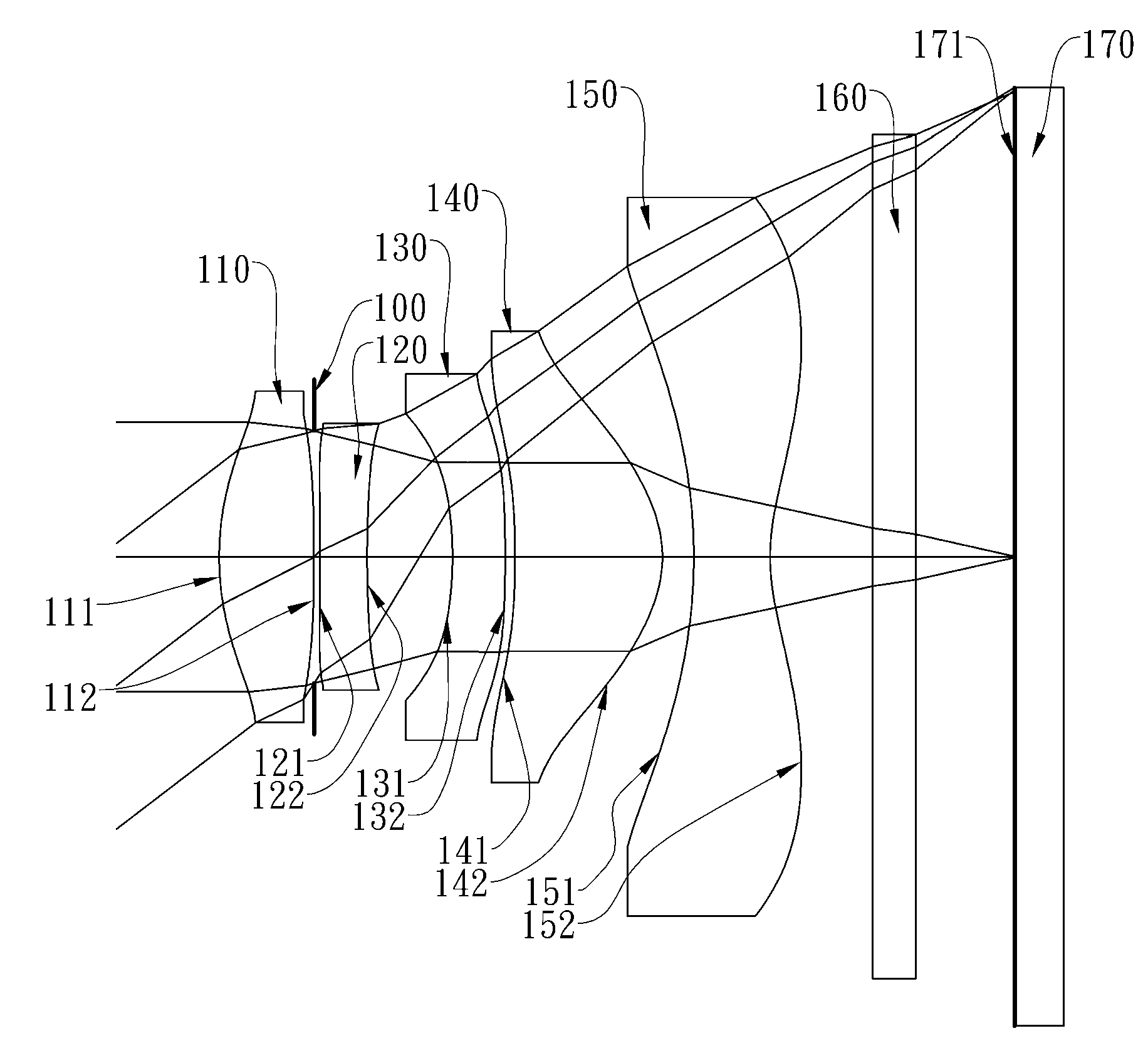 Image capturing optical lens system