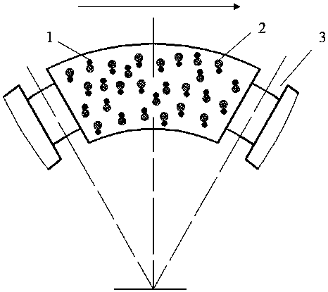 Diamond bit containing hard brittle abrasive particles and manufacture process thereof