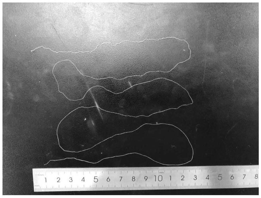 A long collagen fiber with natural structure and its preparation method and application