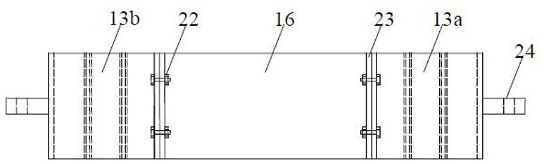 A sample preparation device, method and test method for geotechnical tensile test