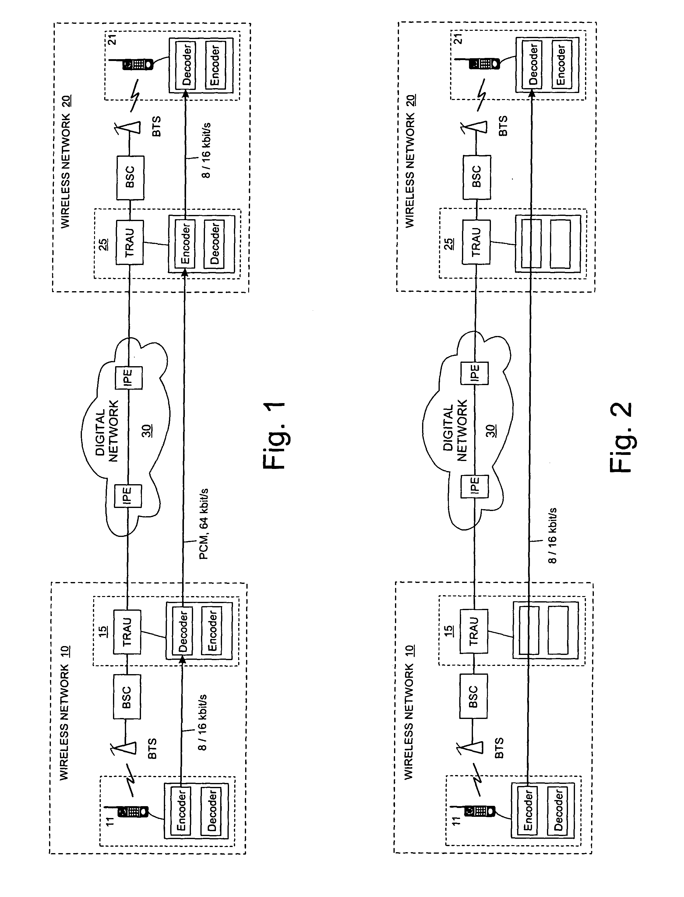 Tandem free operation over packet networks