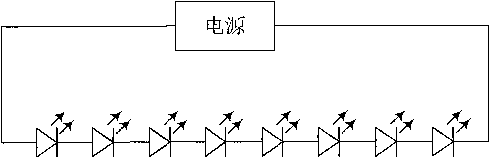 Light emitting diode (LED) lighting device having open/short circuit protection function and lighting circuit