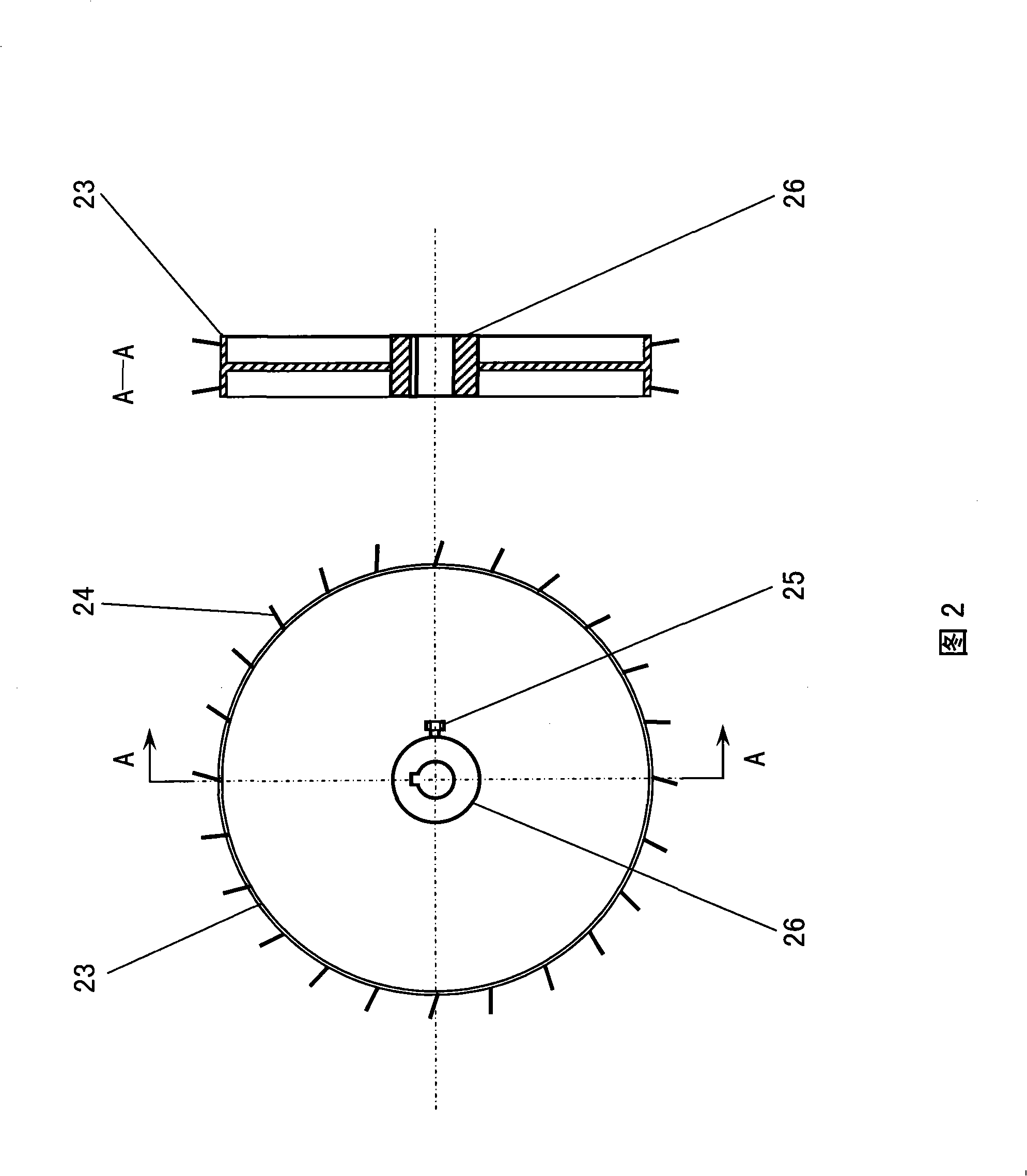 Combination type recovering machine for residual-film between seedlings