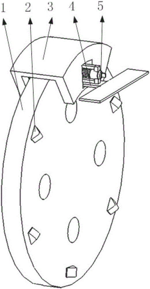 Braking power generating mechanism based on air compression