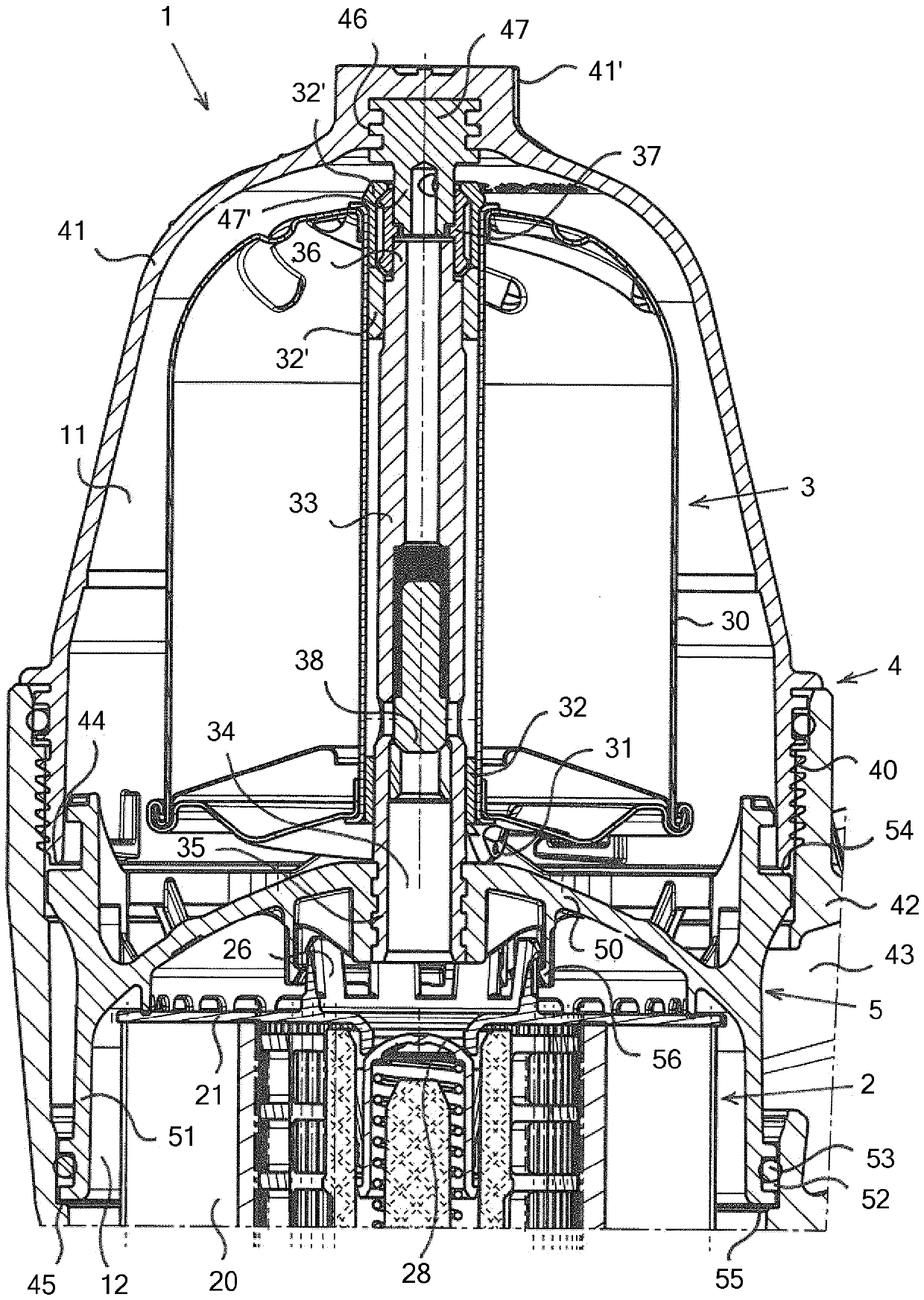 Device for removing impurities from lubricating oil for internal combustion engines