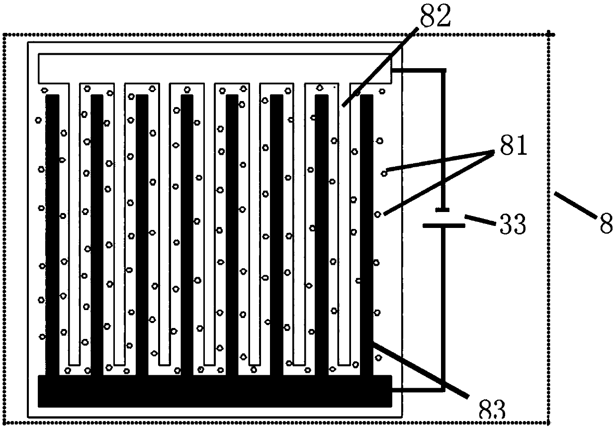 Field-induced electron beam pumping ultraviolet light source