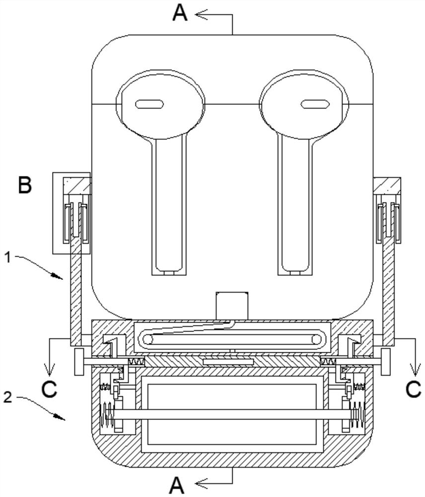 Power supply system for photoelectric energy storage