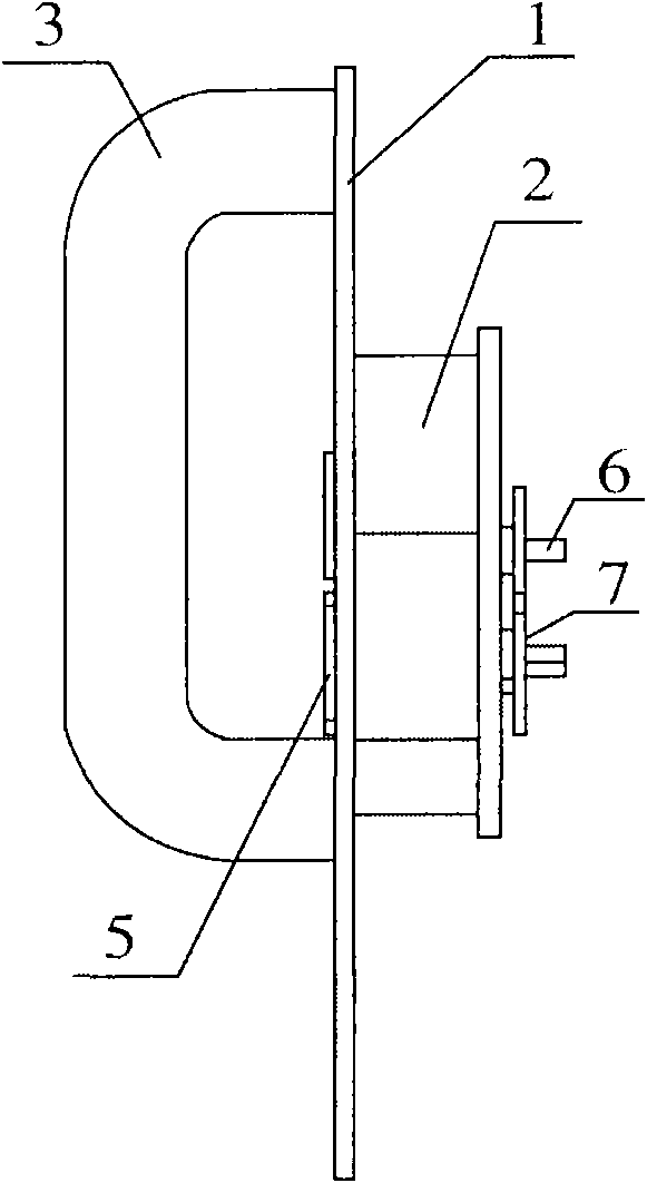 Adjustable finger-separating plate