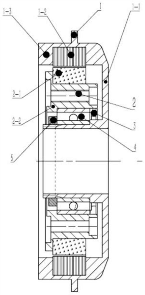 A magnetism-preserving and guiding assembly method for an alnico-type magnetic steel self-contained torque motor