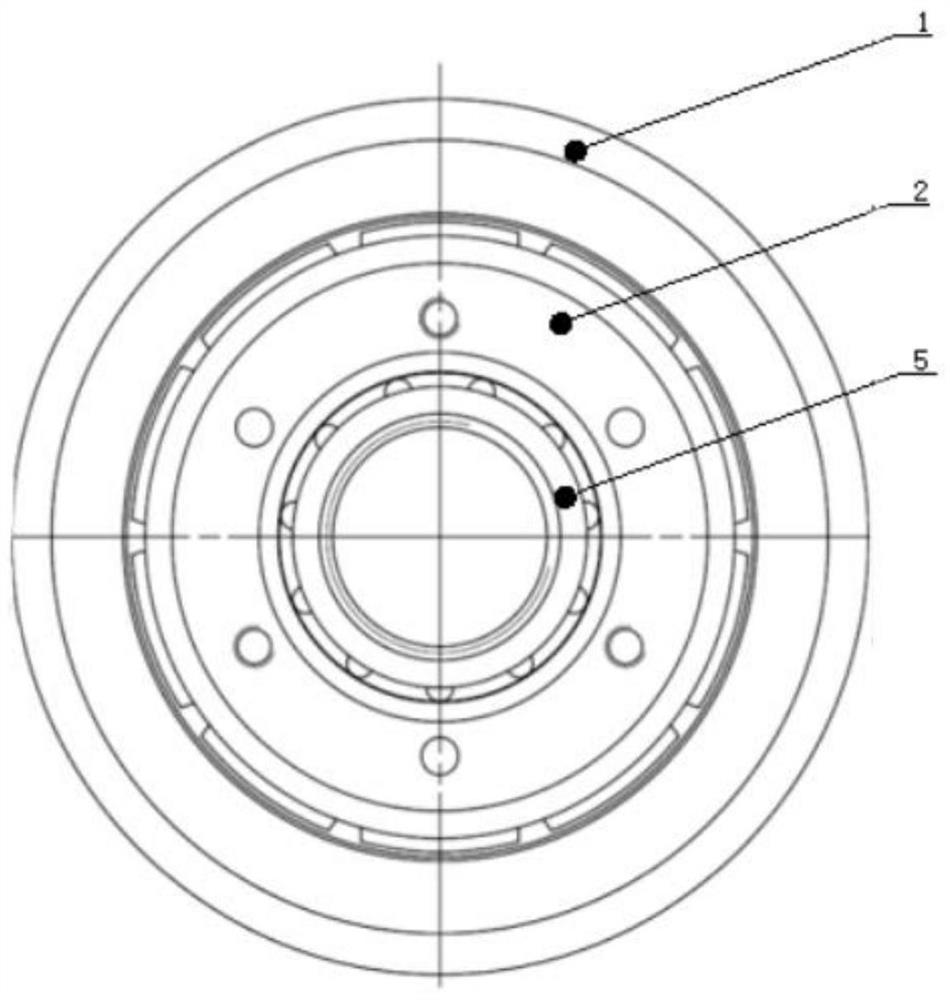 A magnetism-preserving and guiding assembly method for an alnico-type magnetic steel self-contained torque motor