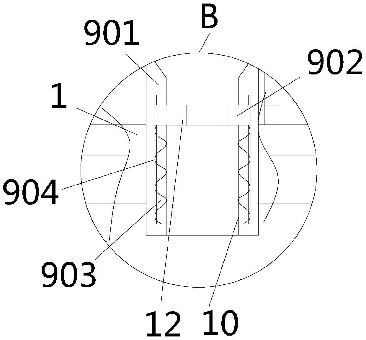 Power cabinet capable of automatically adjusting heat dissipation