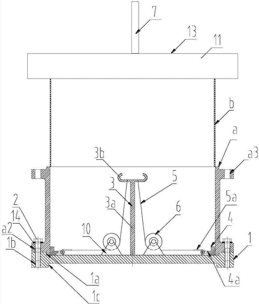 Assembling tool for impeller cover assembly