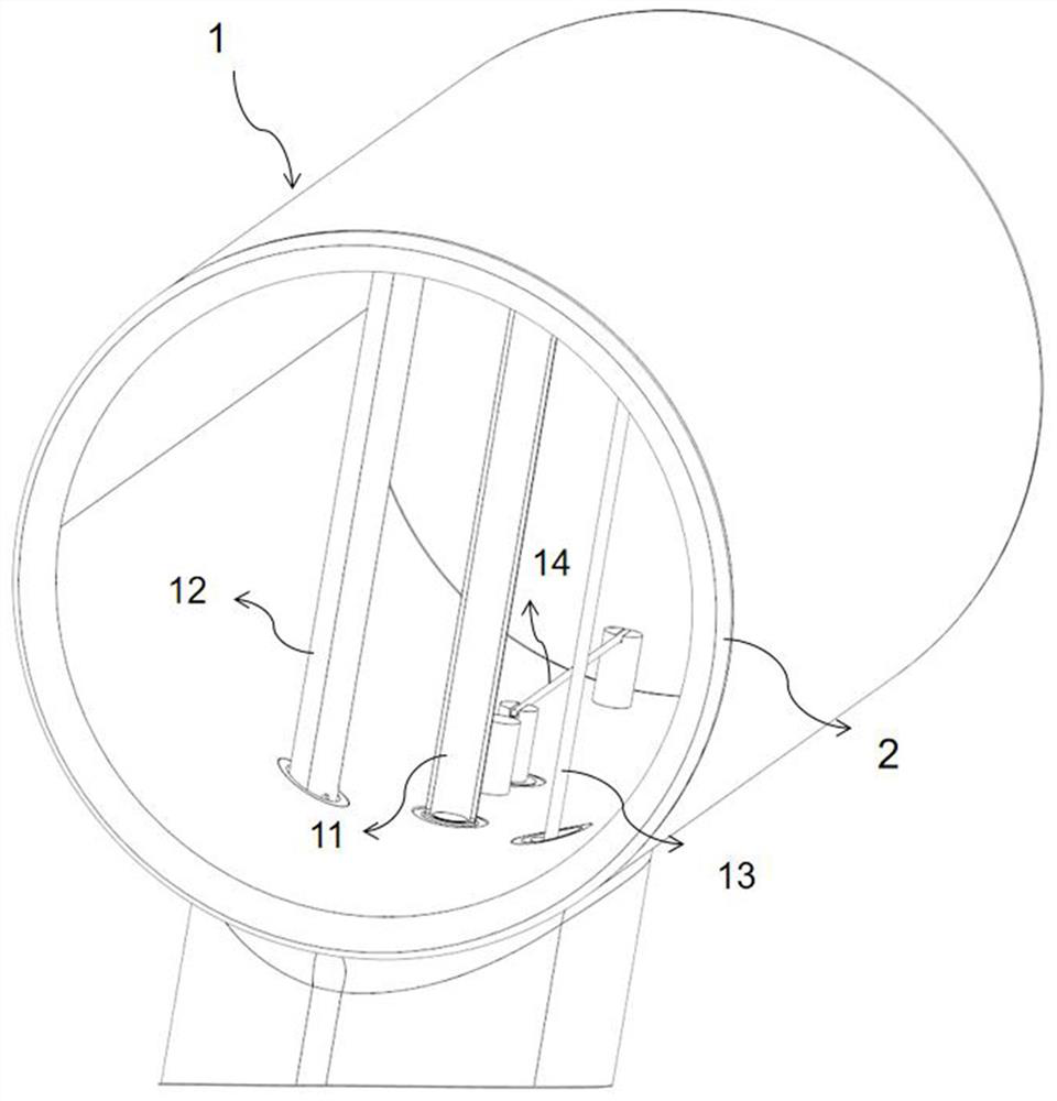 MVD measurement method for complex icing cloud mist in large-scale icing wind tunnel