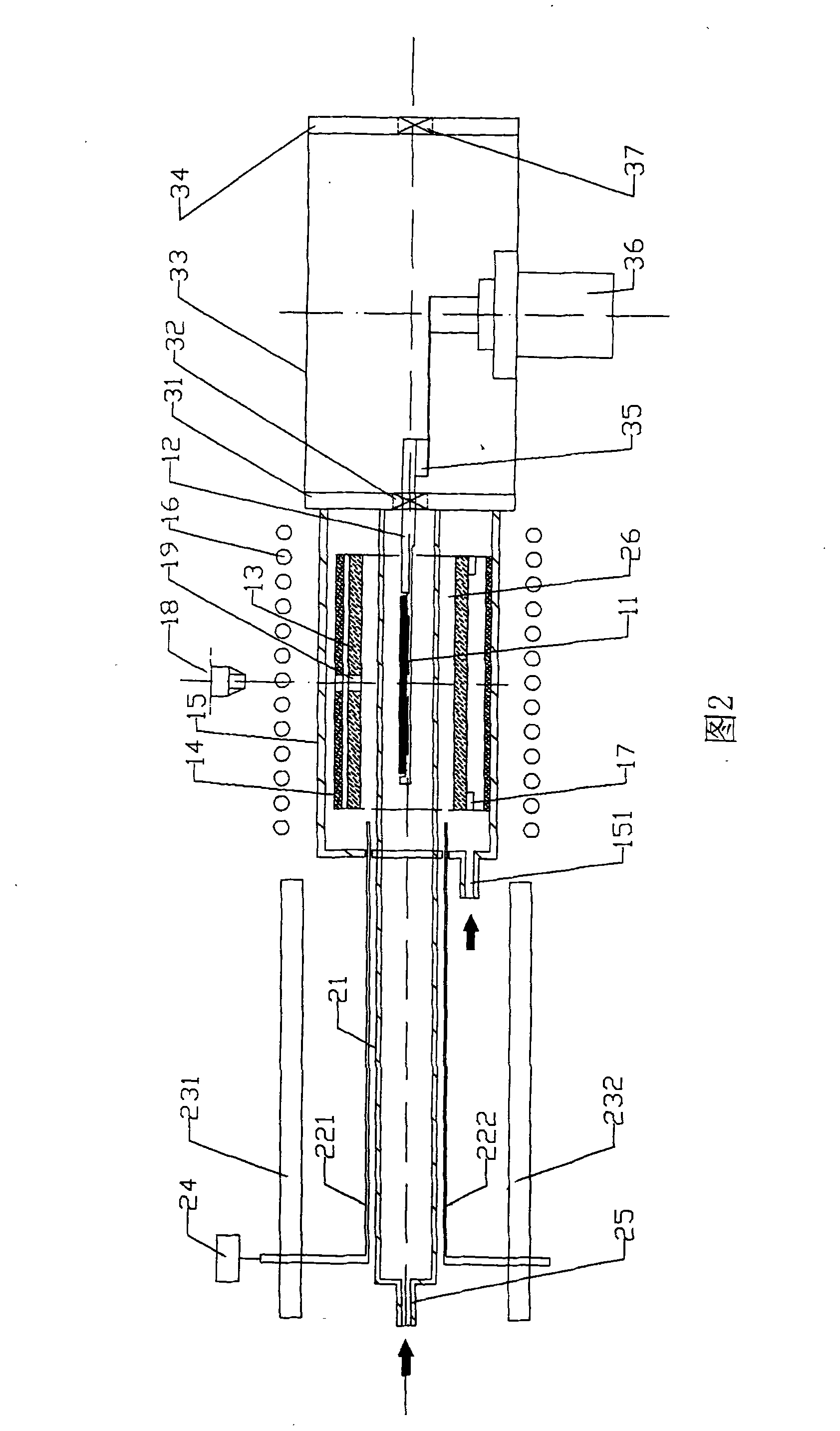 Infrared rapid heat-treatment cavity for semiconductor chip with movable heat baffle