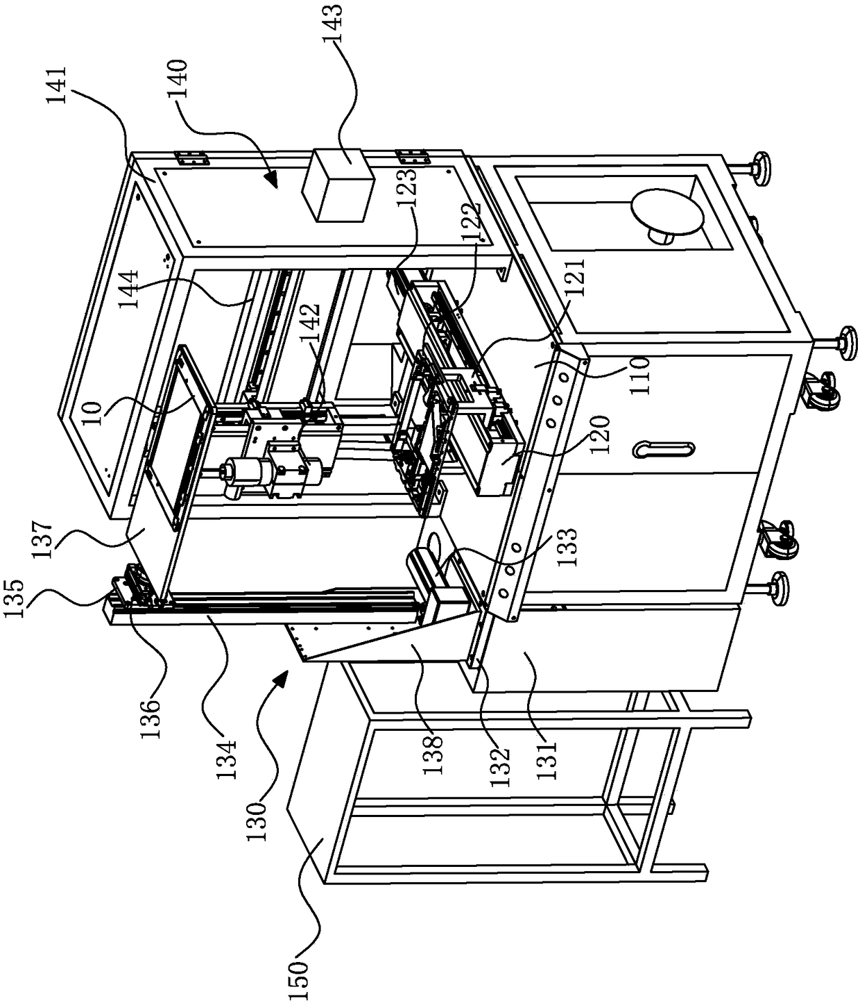 Automatic taking-placing and milling cutting apparatus and automatic taking-placing and milling cutting method