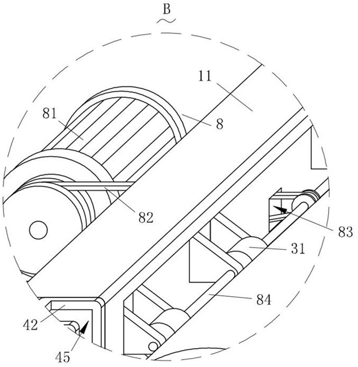 Parts welding equipment for mining machinery