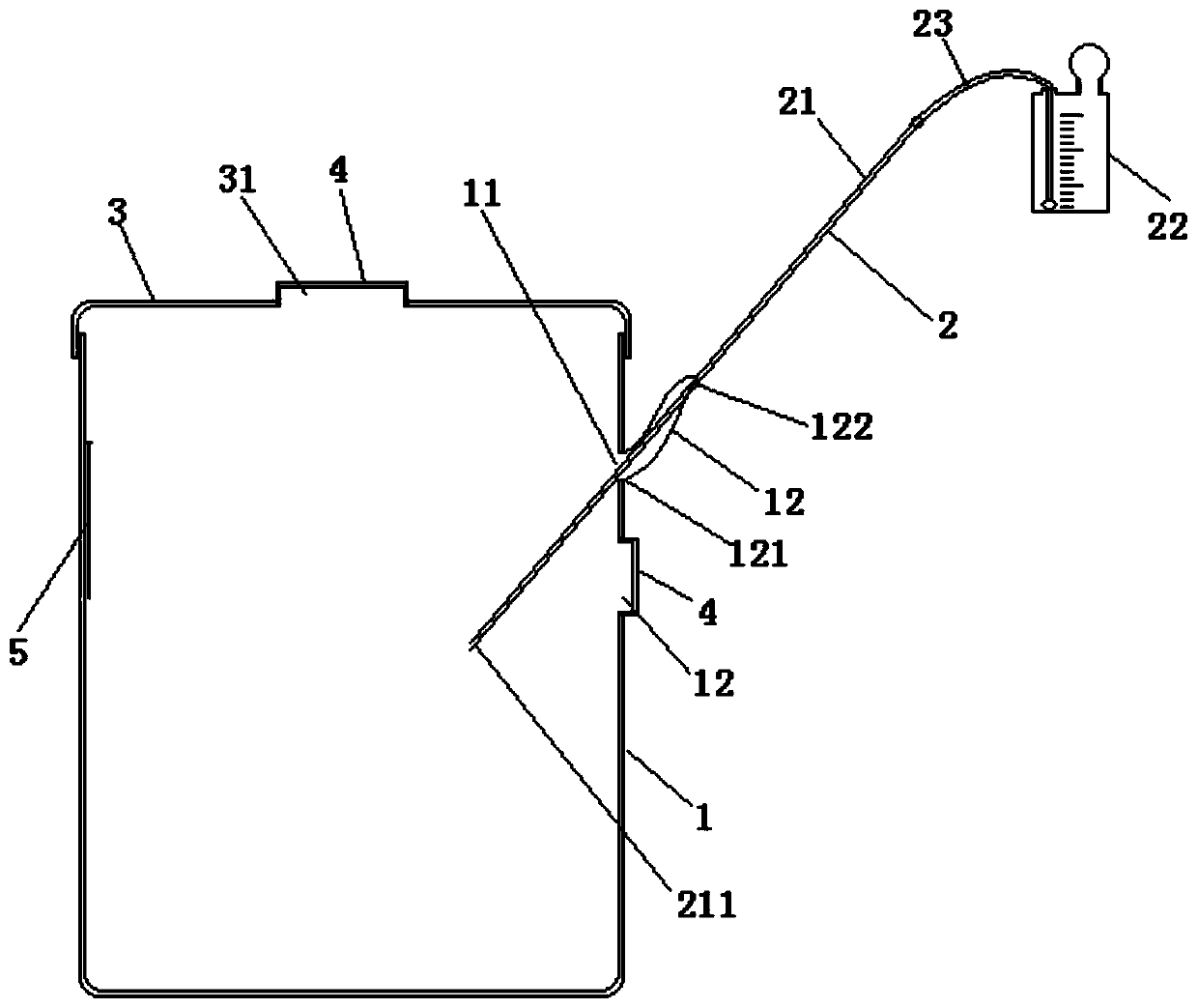 Sterile culture device for endophyte inoculation experiment through root irrigation method