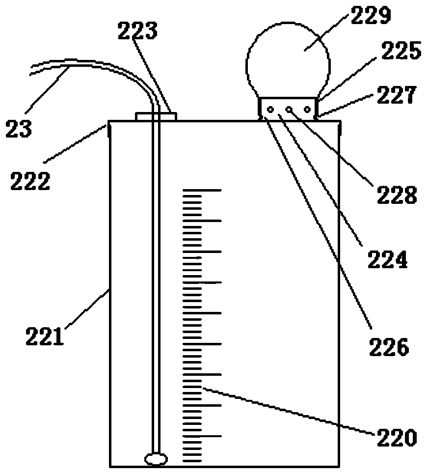 Sterile culture device for endophyte inoculation experiment through root irrigation method