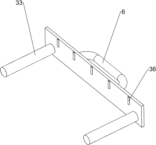 Plate punching device for furniture manufacturing