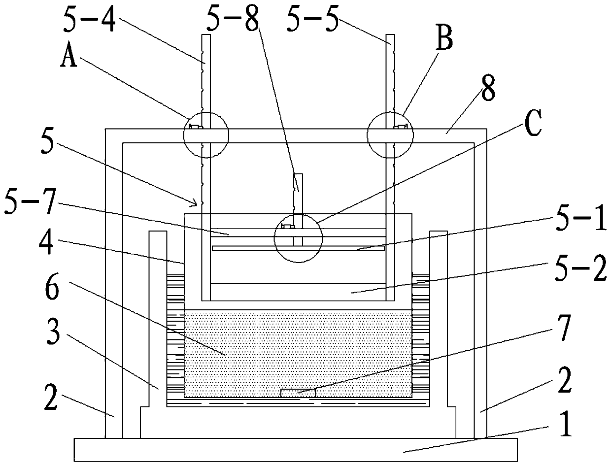 Hollow metal material preparing device and method