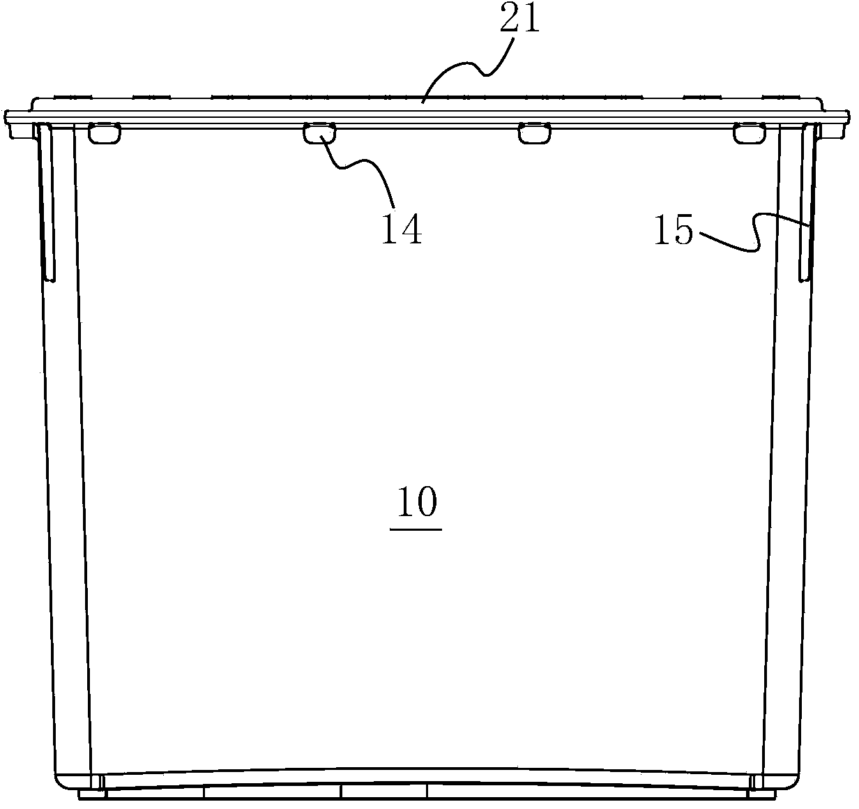 High-strength plastic valve well