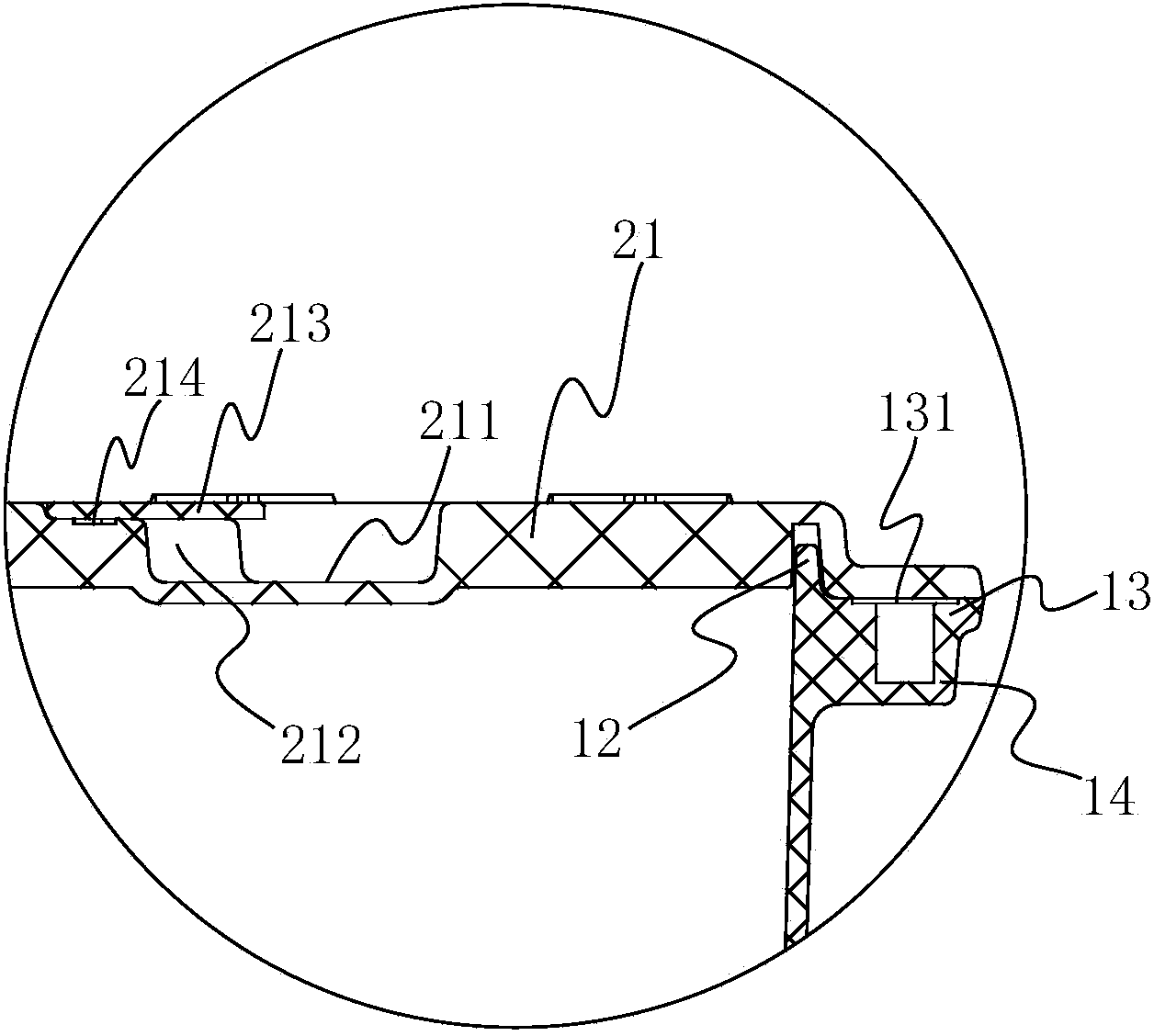 High-strength plastic valve well