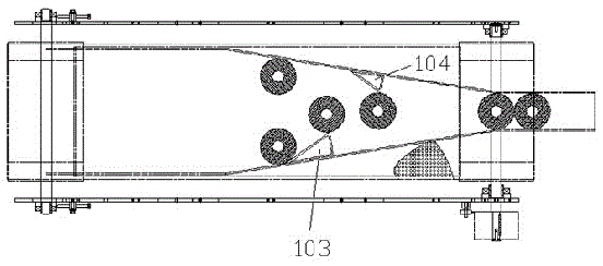 Comprehensive treatment system for roll paper tailings