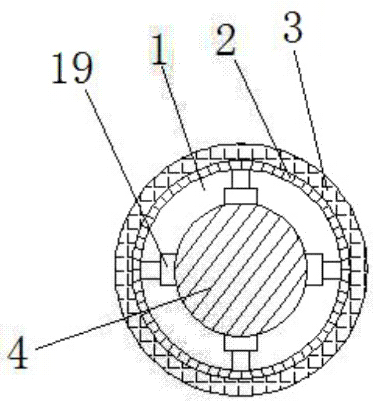 Thermal-insulation sleeve of anti-leakage pipeline valve