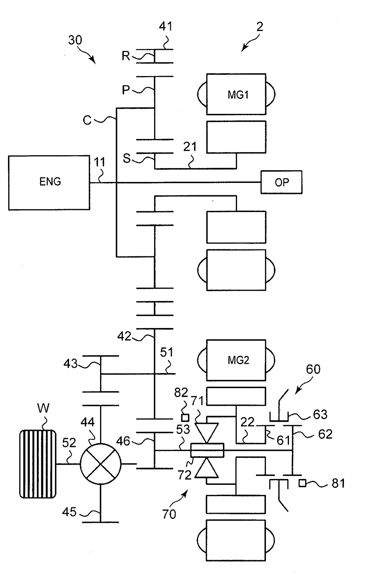 Control device for vehicle