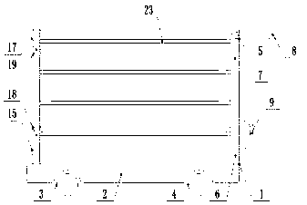 Transfer trolley for parts of small automobile