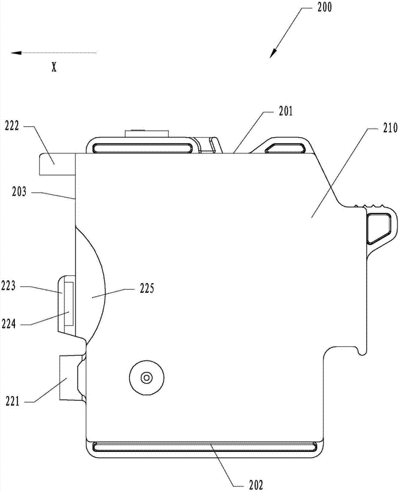 Printer external ink supply device