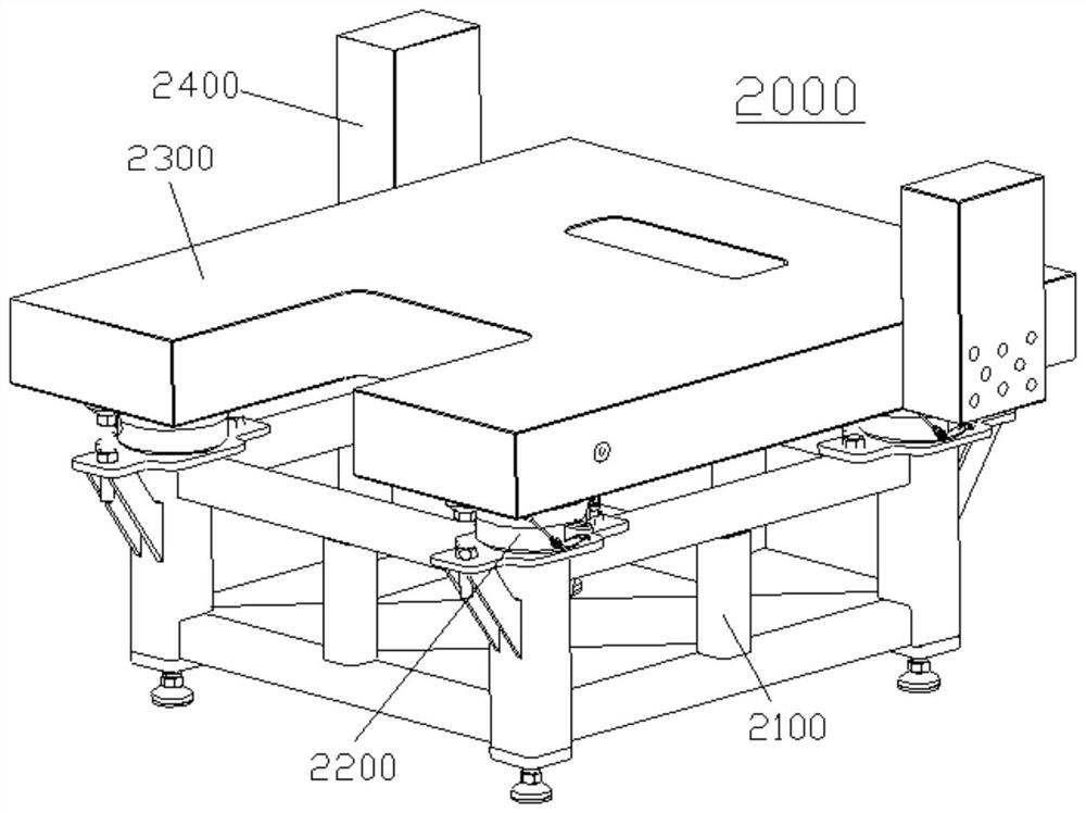 Damping rack and detection equipment adopting same