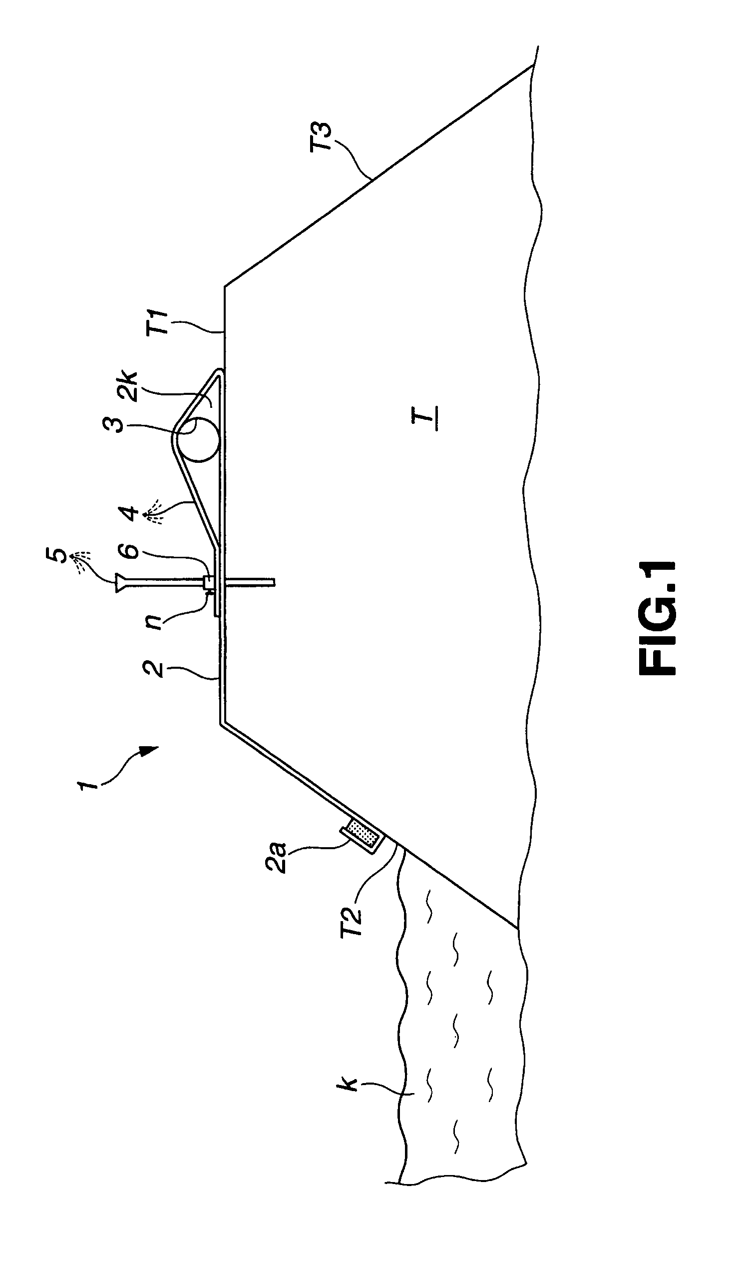 Floating levee sheet