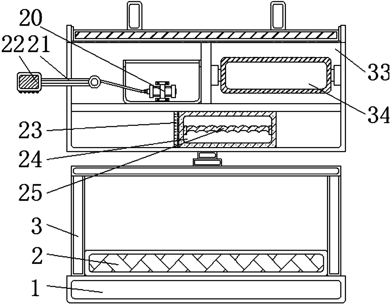 Portable postoperative nursing rehabilitative apparatus for surgery department