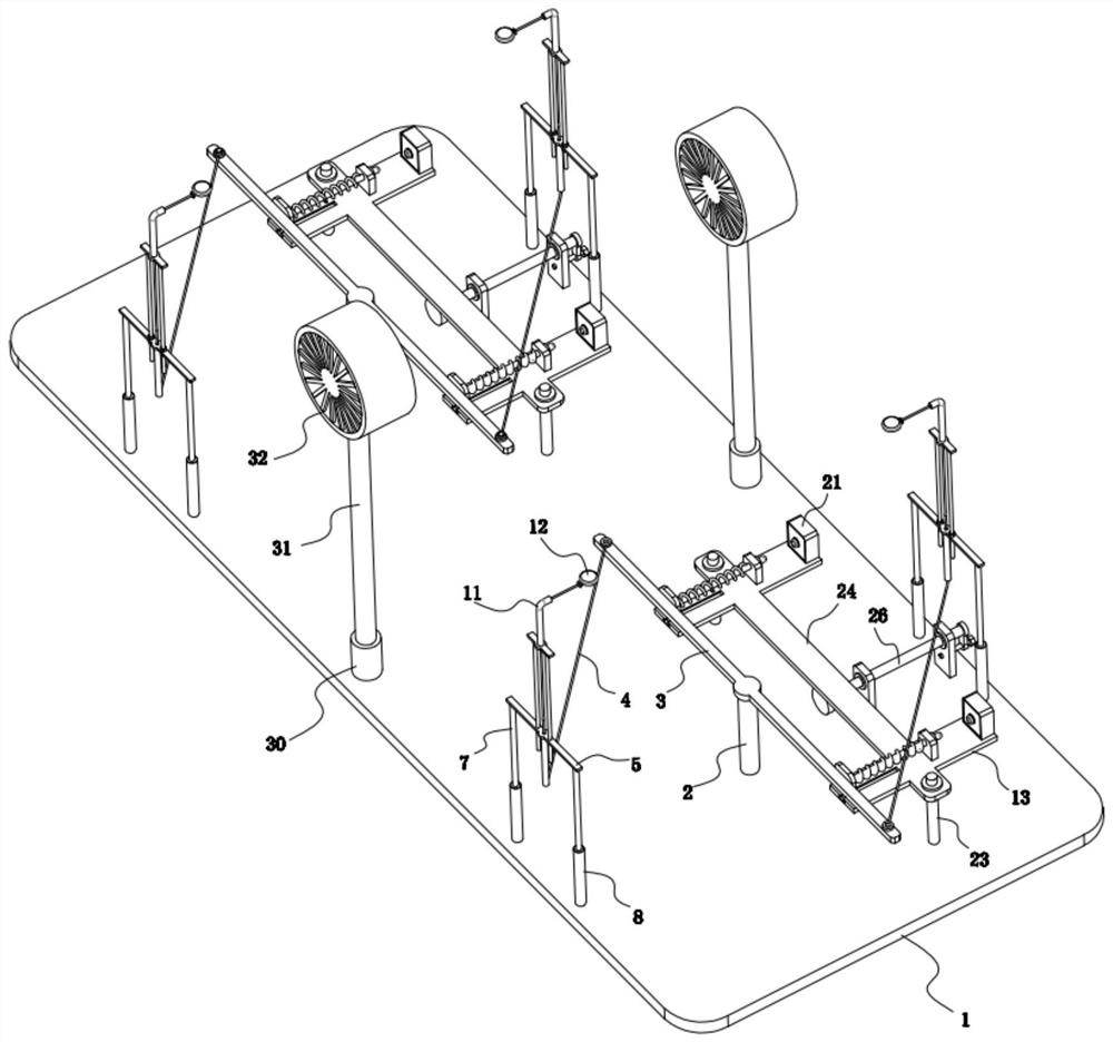 Quilt kicking-prevention device for pediatric department