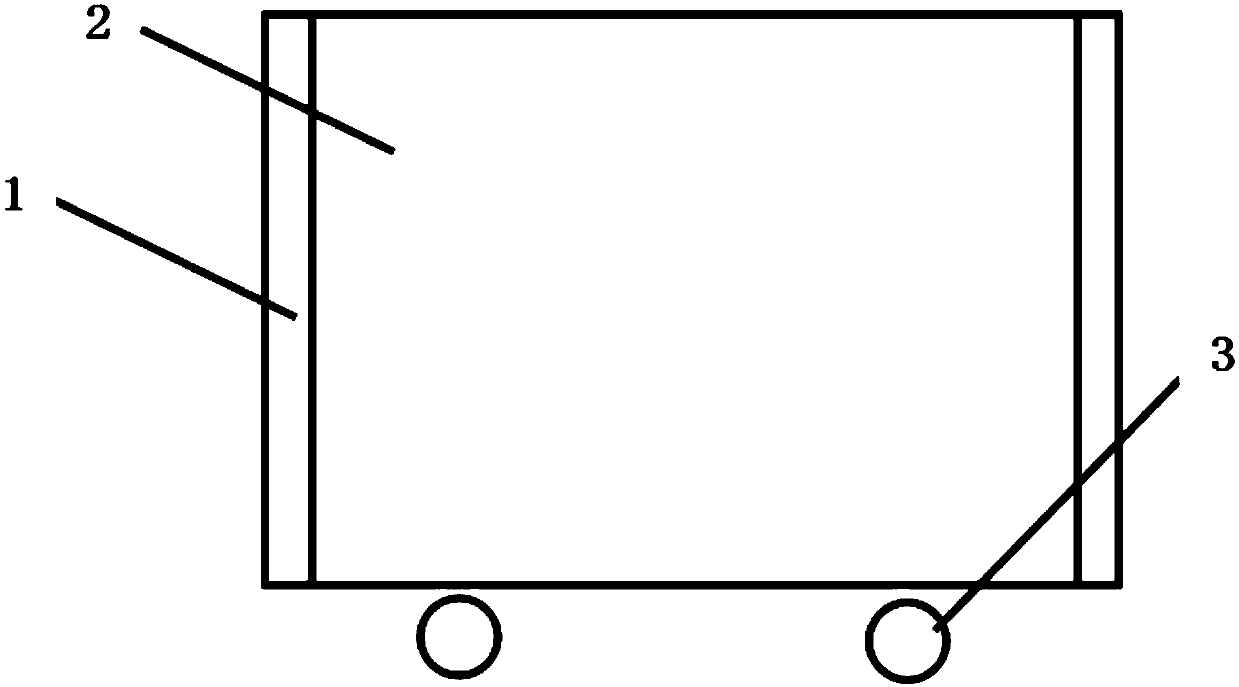 Security fence with electronic display screen