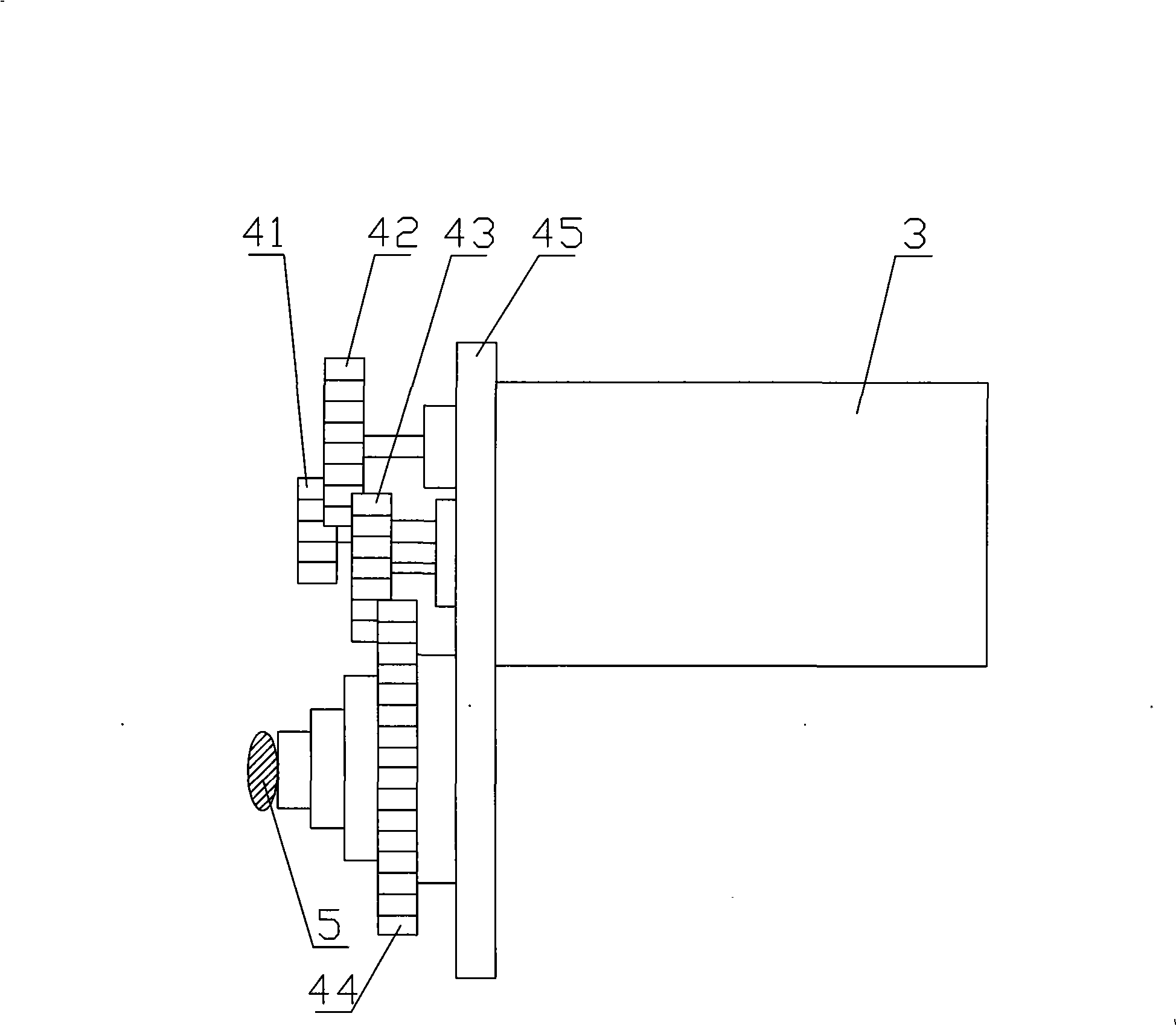 Massage apparatus of integral shower room